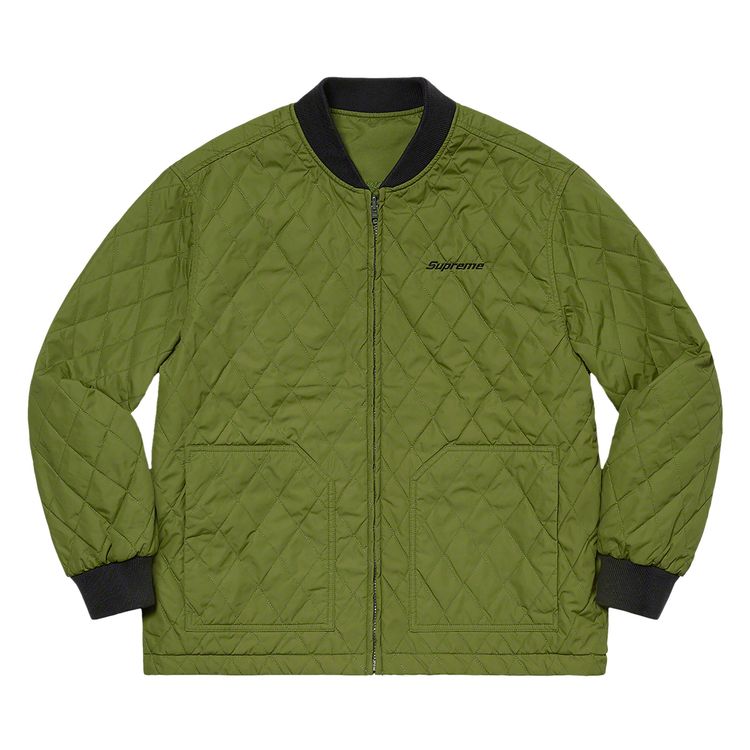 

Куртка Supreme Reversible Tech Work Jacket 'Green', зеленый