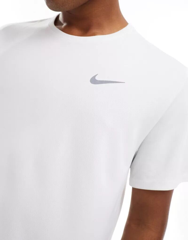 Белая футболка Nike Miler — фото 2