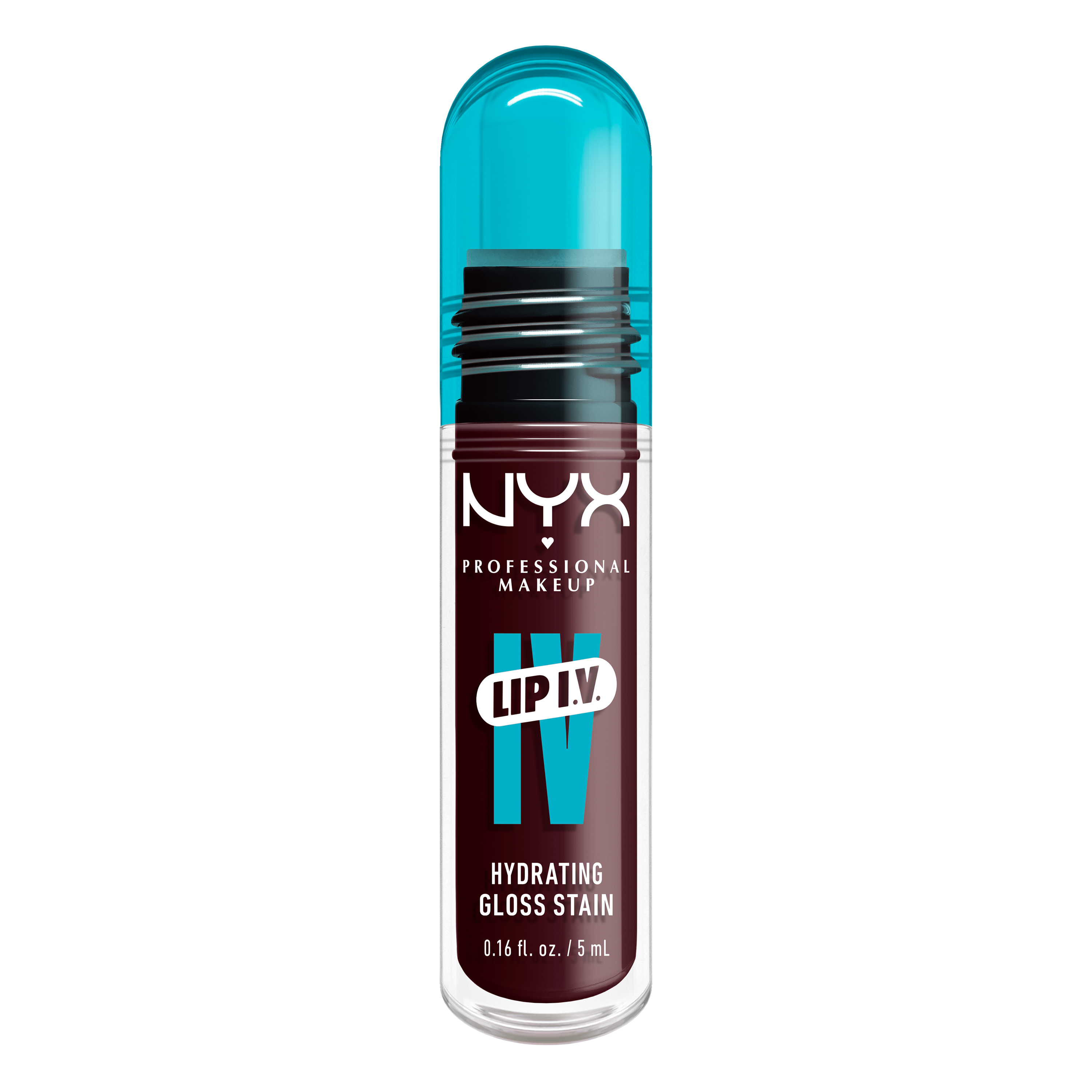 

Блеск для губ lip i v hydrating gloss stain Nyx Professional Makeup, цвет nr. 14 mauve n'moist, 5 мл