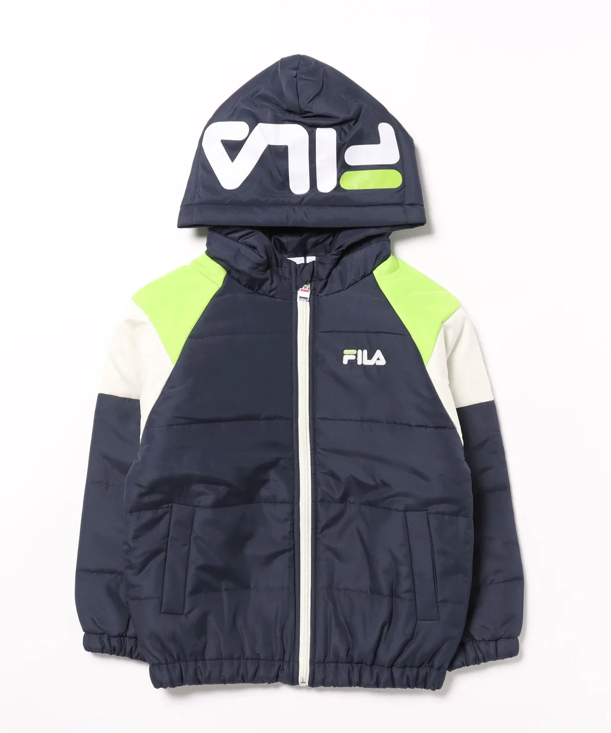 Куртка FILA с наполнителем, темно-синяя