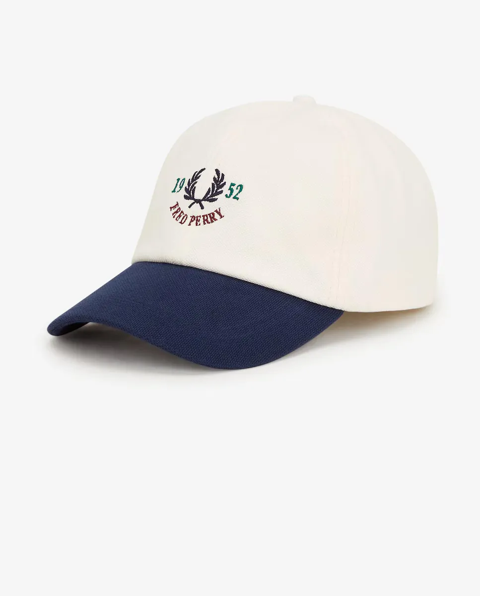 

Регулируемая двухцветная мужская кепка Fred Perry, цвет Crudo