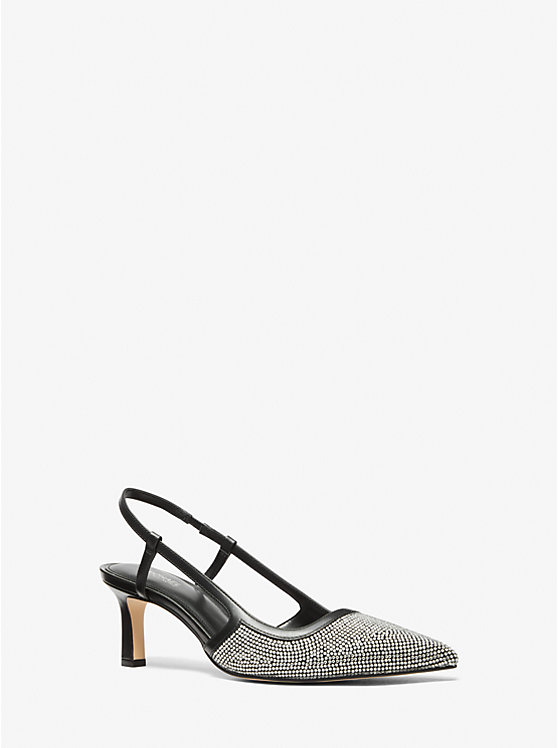 Туфли Alora slingback с декором Michael Kors, черный