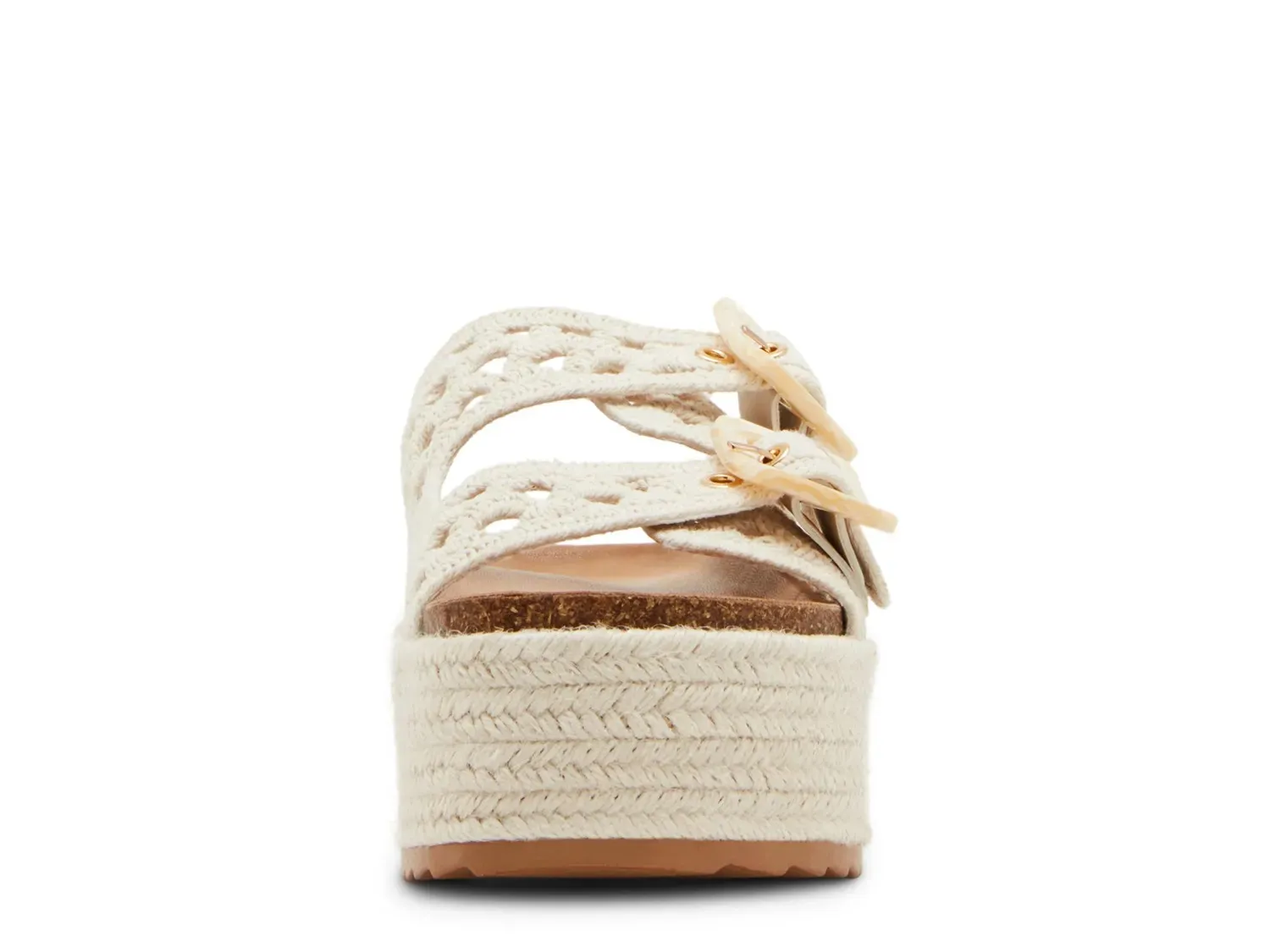 Сандалии на платформе Madden Girl Bali Espadrille, цвет: белый — фото 2