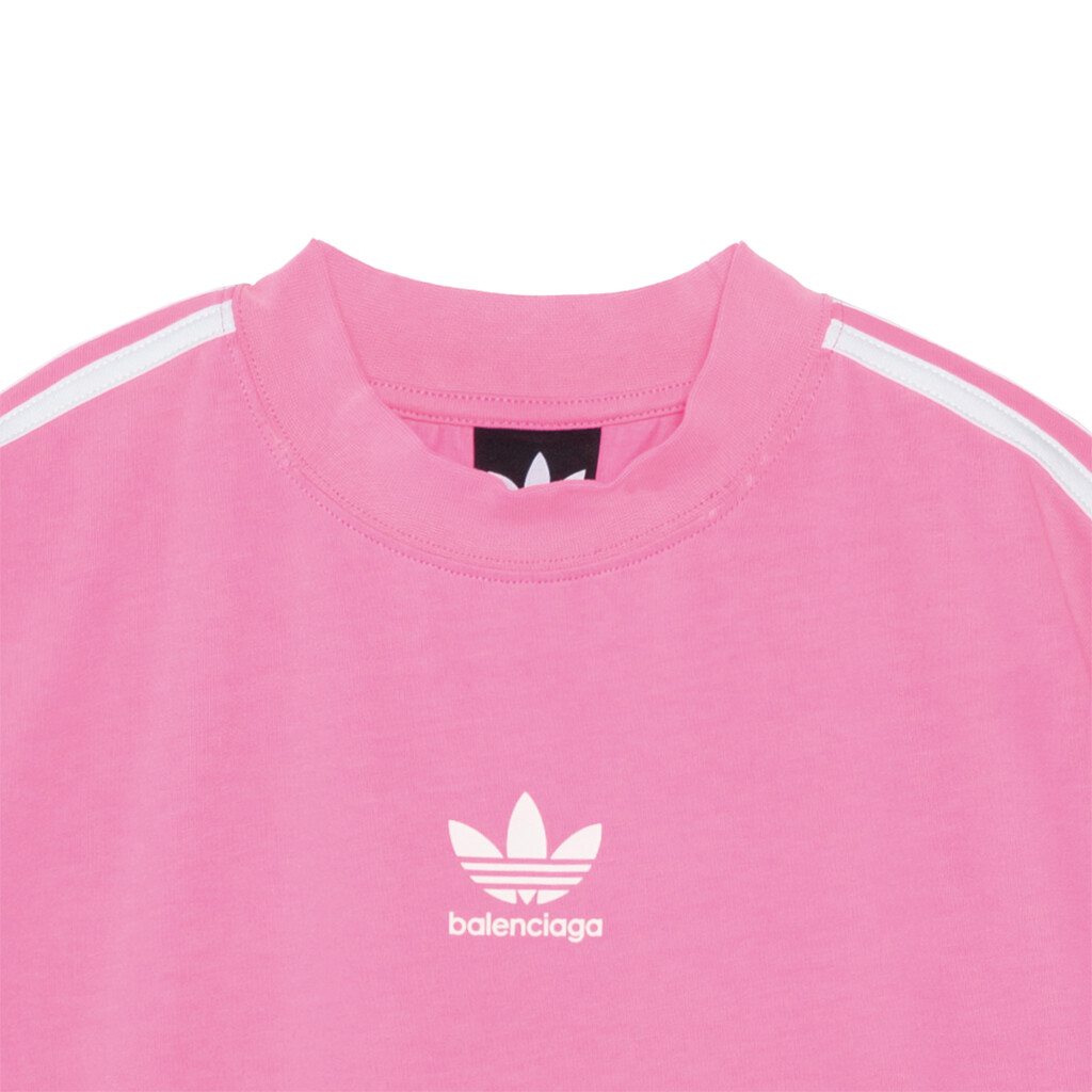 Футболка женская Adidas Originals X Balenciaga, розовый — фото 4