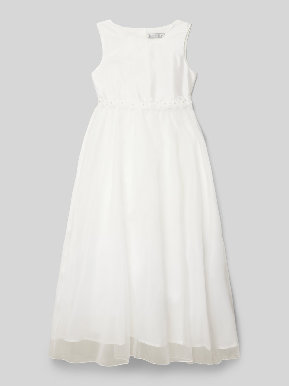 

Многоярусное платье Une Hautre Couture, экрю