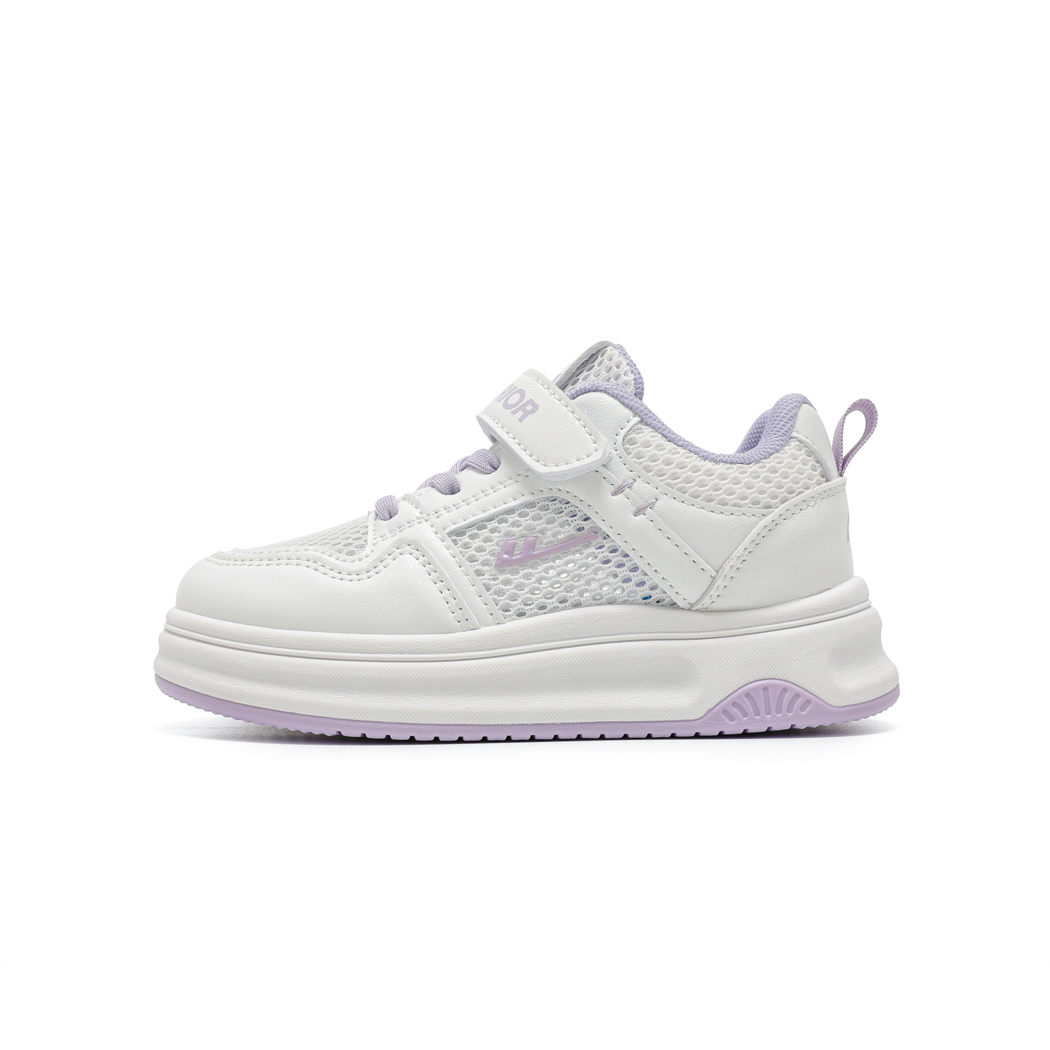 

Детские скейтерские кроссовки Kids WARRIOR, белый/фиолетовый