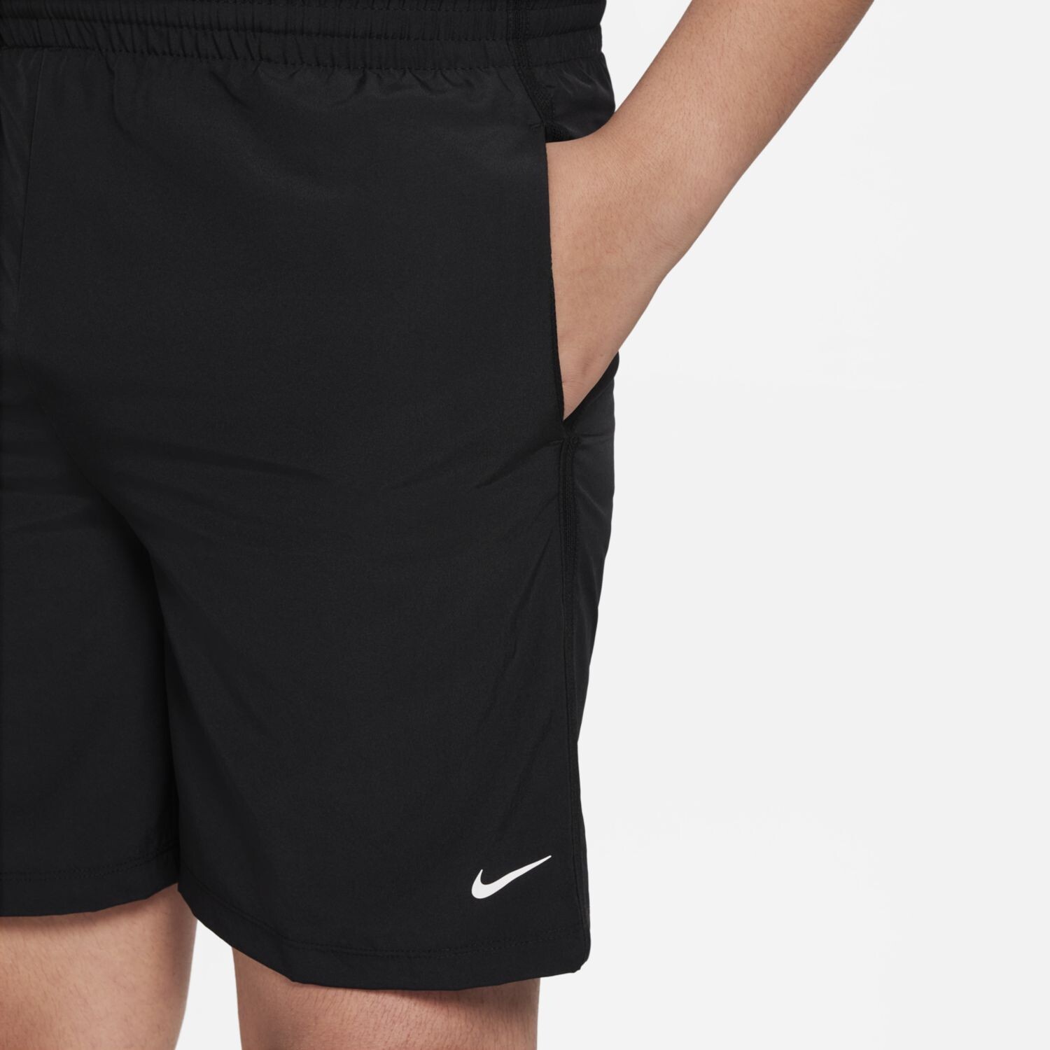 Тренировочные шорты Nike Dri-FIT Multi+ для мальчиков 8–20 лет Nike, черный — фото 3