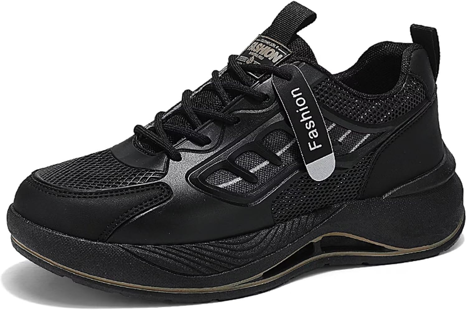 

Мужские легкие дышащие кроссовки Ozefiad с сеткой для ходьбы, шнуровка, комфортная посадка, мягкая EVA-подушка, повседневные кеды, белый/синий