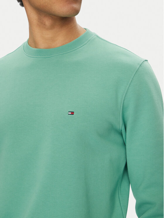 Толстовка обычного кроя Essential MW0MW37237 Tommy Hilfiger, зеленый — фото 4
