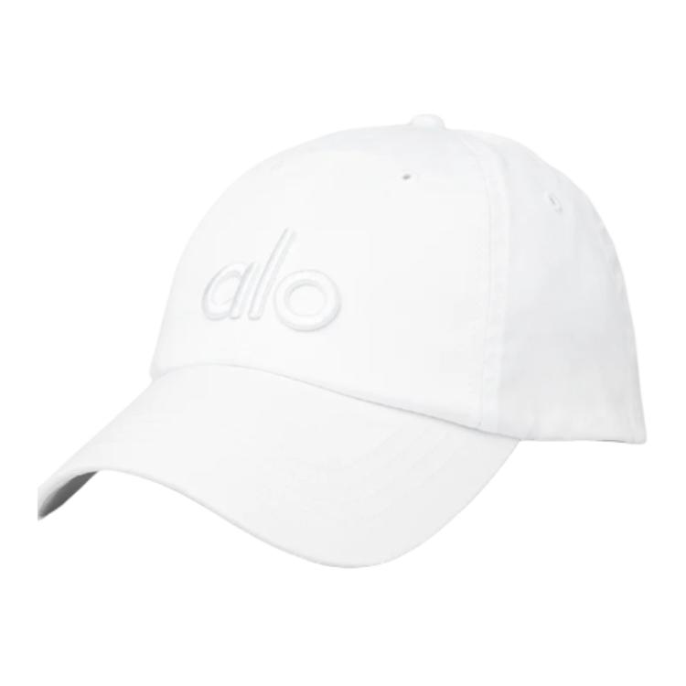 

Alo Yoga Бейсболка унисекс разноцветная, White