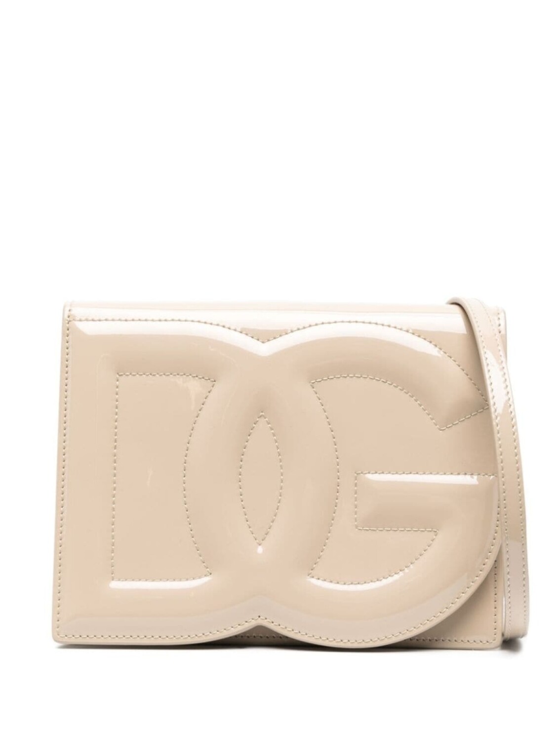 

Dolce & Gabbana сумка через плечо с логотипом DG, нейтральный цвет