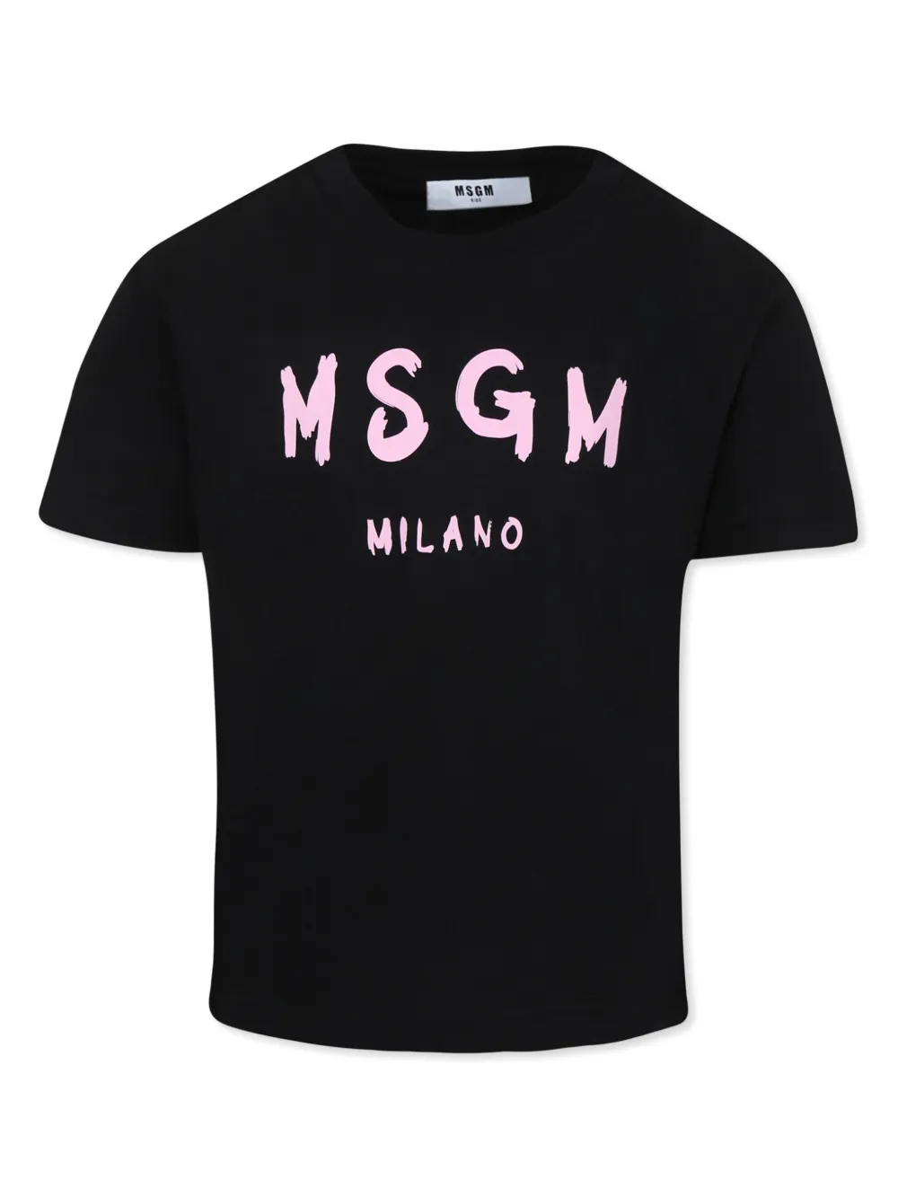 

Футболка с логотипом MSGM Kids, черный