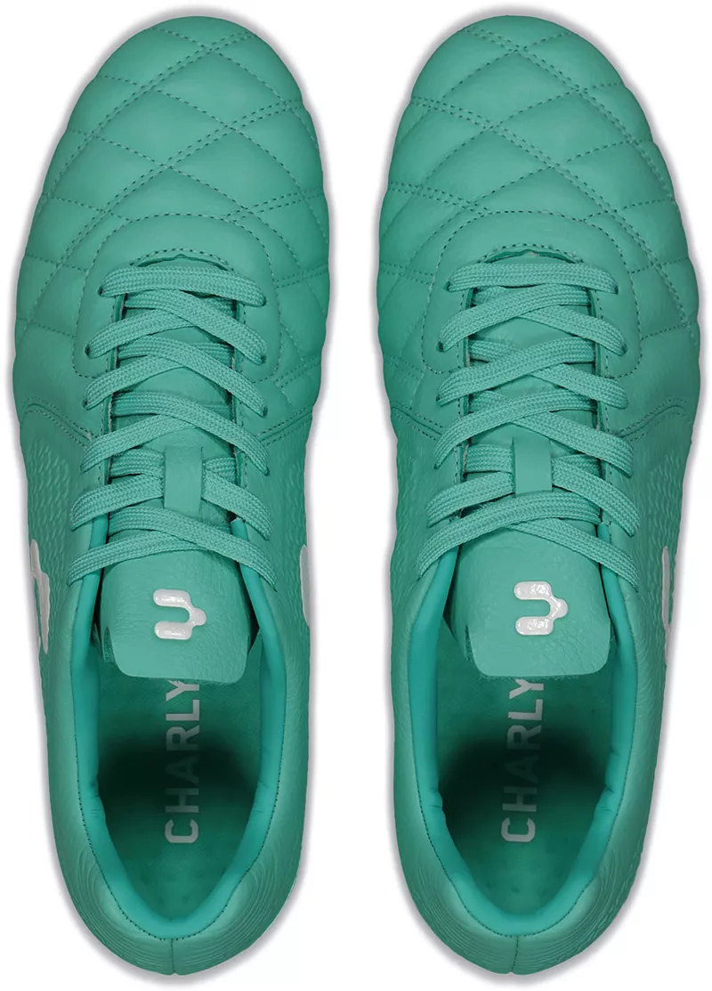 Футбольные бутсы Charly Legendario 2.0 LT FG, цвет Aqua/White — фото 4