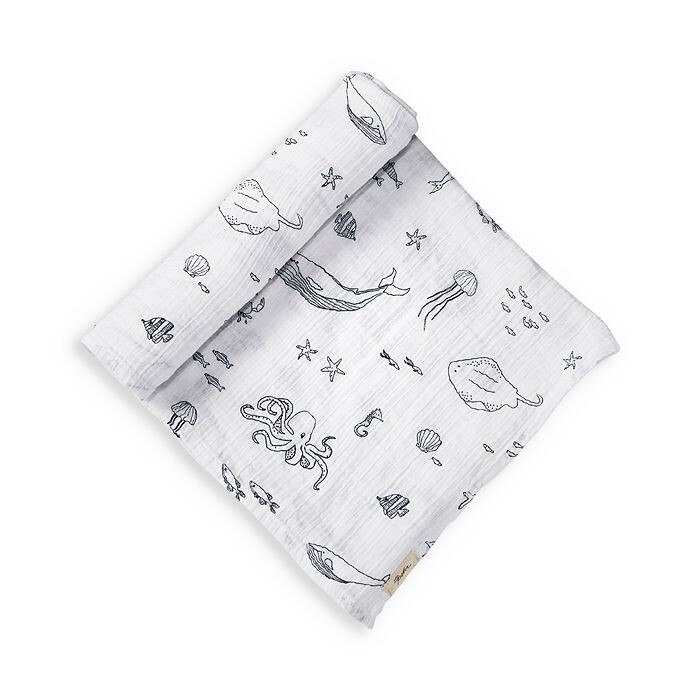 

Плед Swaddle Pehr, белый