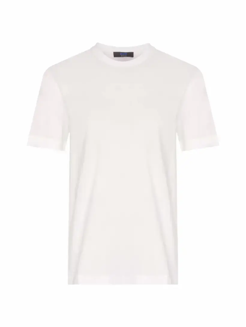 

Хлопковая футболка Kiton, белый