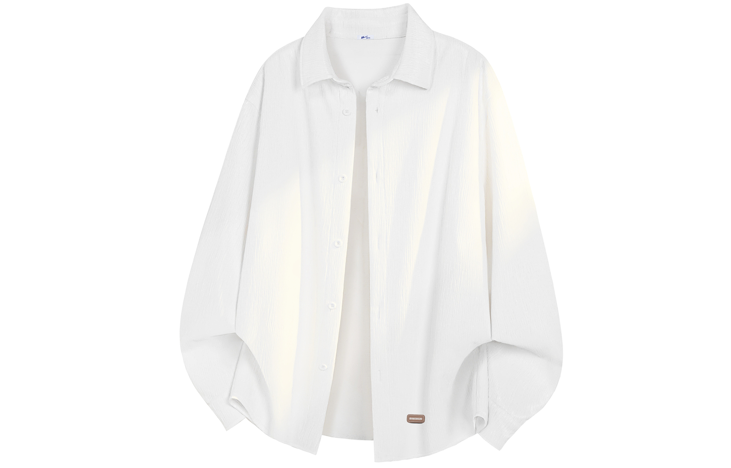 

Рубашка Unisex Lapel Moderate Others WARRIOR, белый[free diy badge]