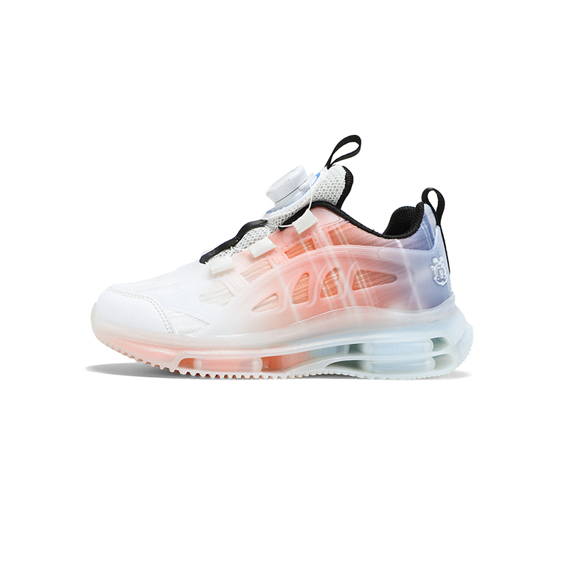 

Скользоустойчивые противоударные амортизирующие износостойкие низкие детские повседневные кроссовки Kids' BOBDOG, оранжевый