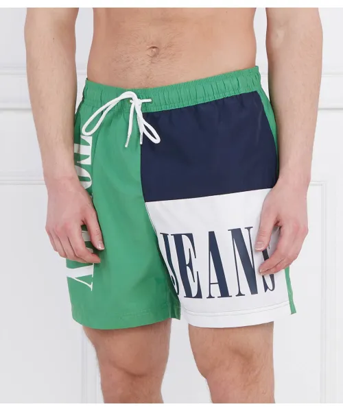 

Пляжные шорты Slim fit Tommy Hilfiger, зеленый