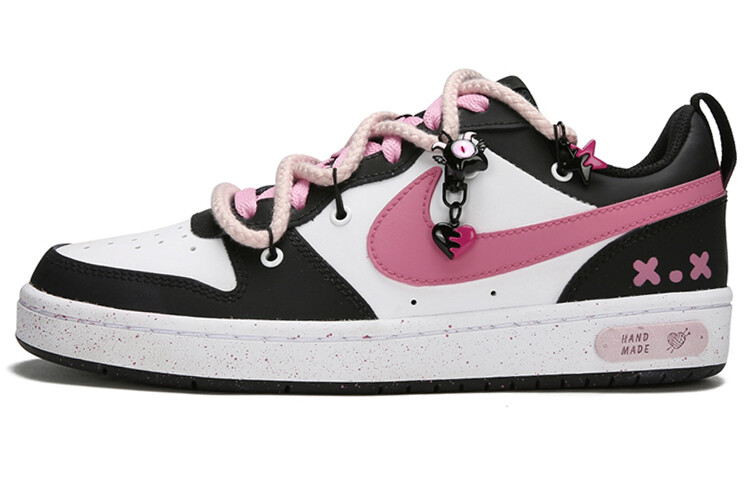 

Женские кроссовки для скейтбординга Nike Court Borough Low, Black/Pink