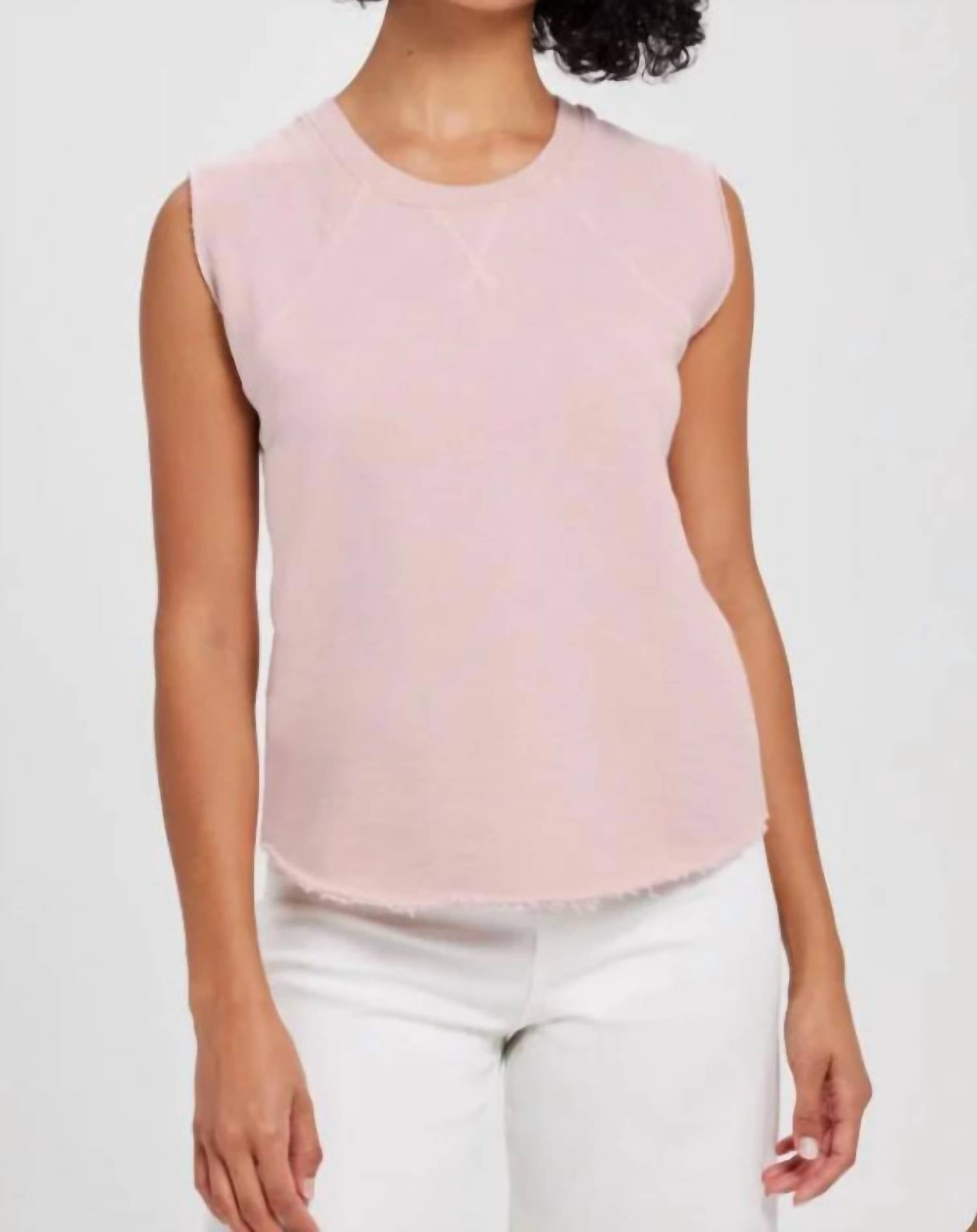 

Топ Melrose Raglan Muscle в цвете Rose Quartz GOLDIE