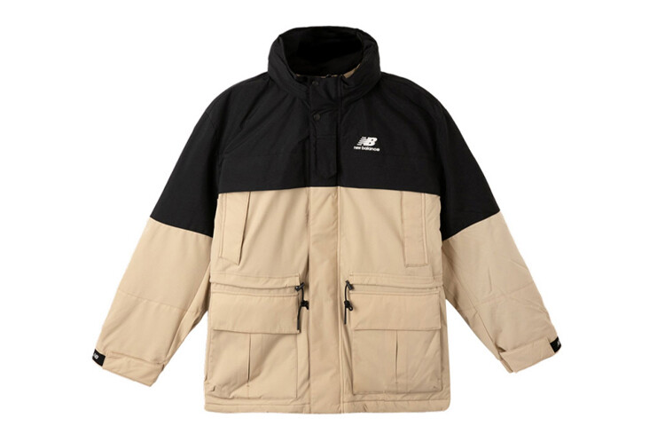 

Стеганая куртка унисекс хаки New Balance, хаки