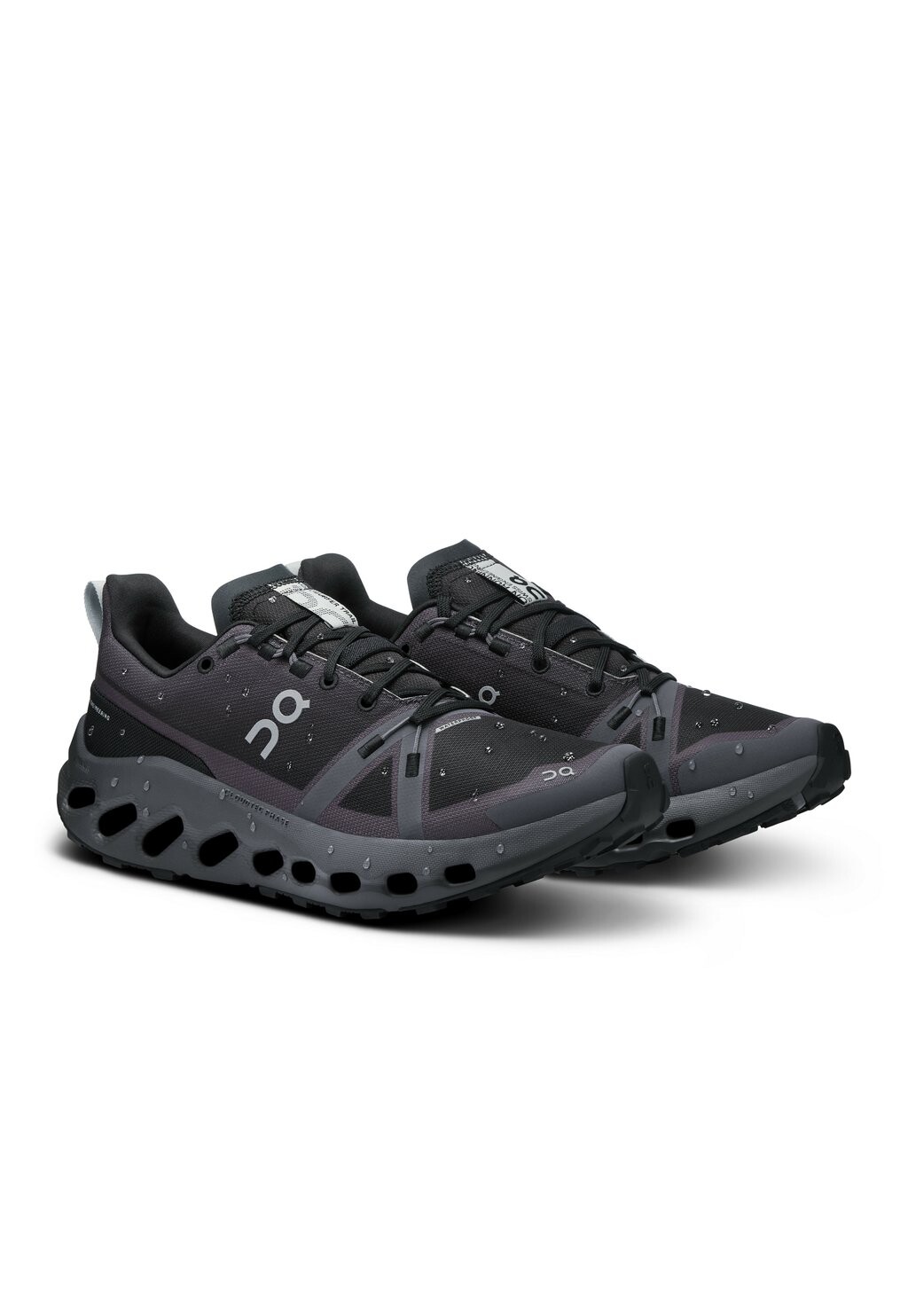 Кроссовки CLOUDSURFER WATERPROOF On, черный — фото 3