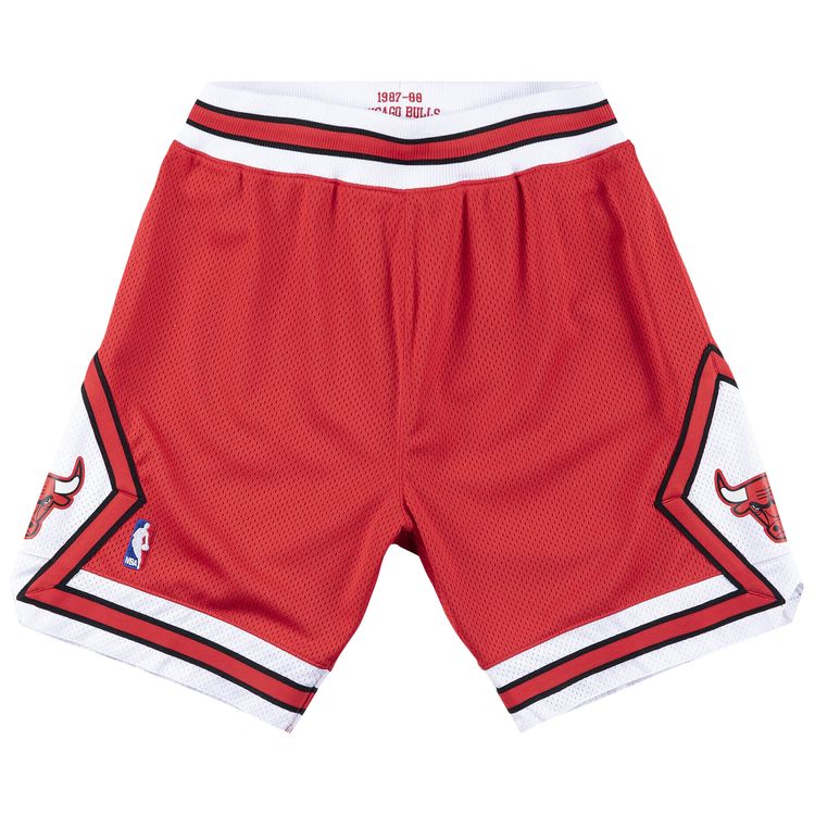 

Шорты Mitchell & Ness Authentic Shorts Chicago Bulls 'Red', красный