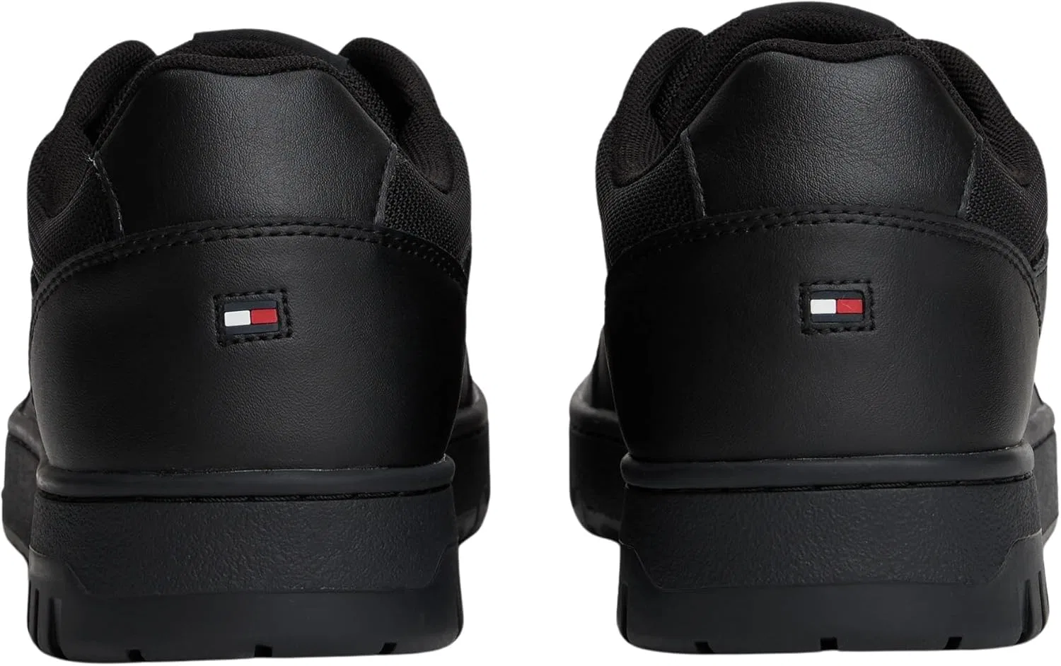 Мужские низкие кроссовки Tommy Hilfiger Cupsole Basket Core, Black — фото 2