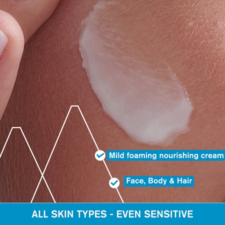 Крем для лица Uriage — Очищающий питательный для тела и лица Hygiène Cleansing Cream, 50 мл — фото 2