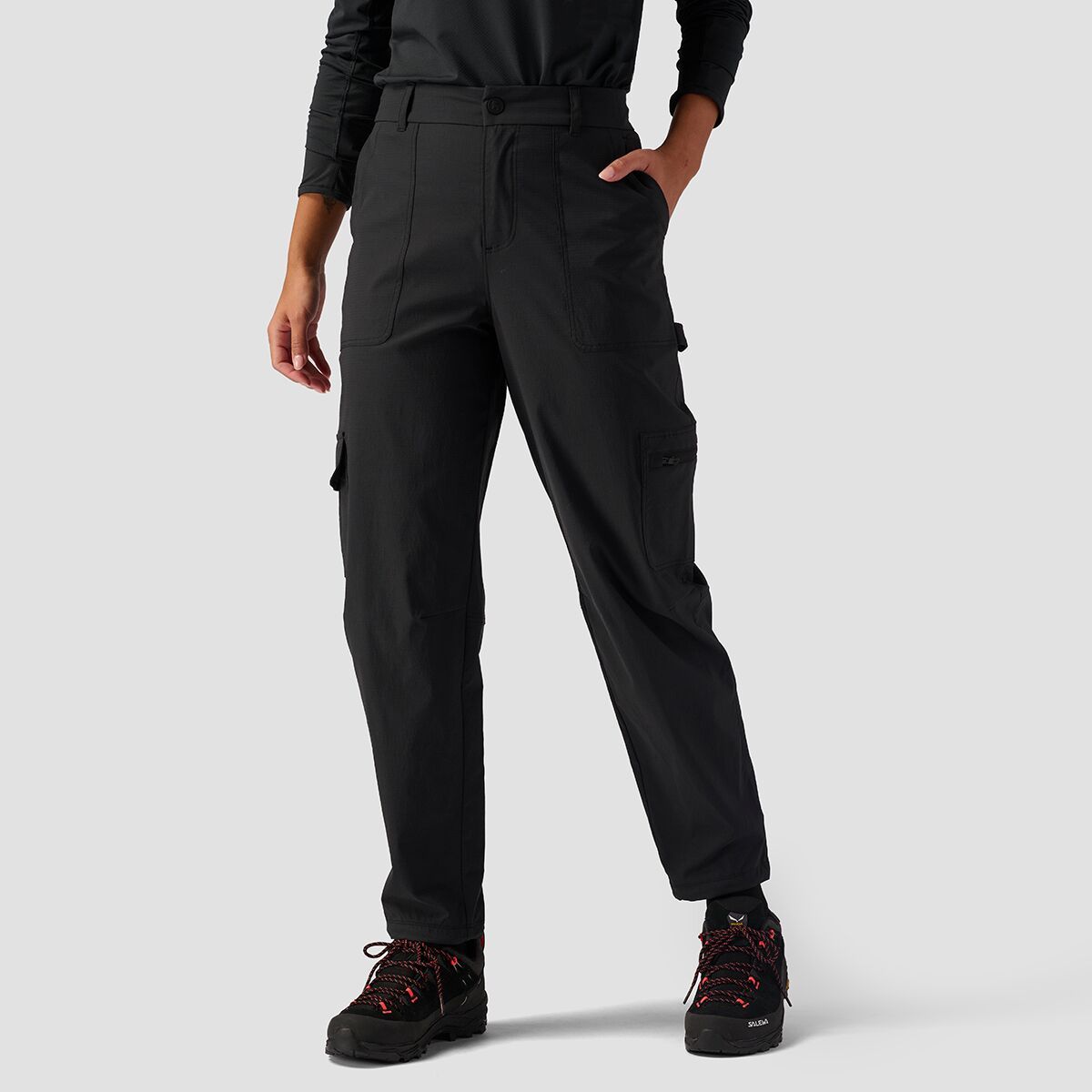 

Грузовые брюки Wasatch из рипстопа Backcountry, черный