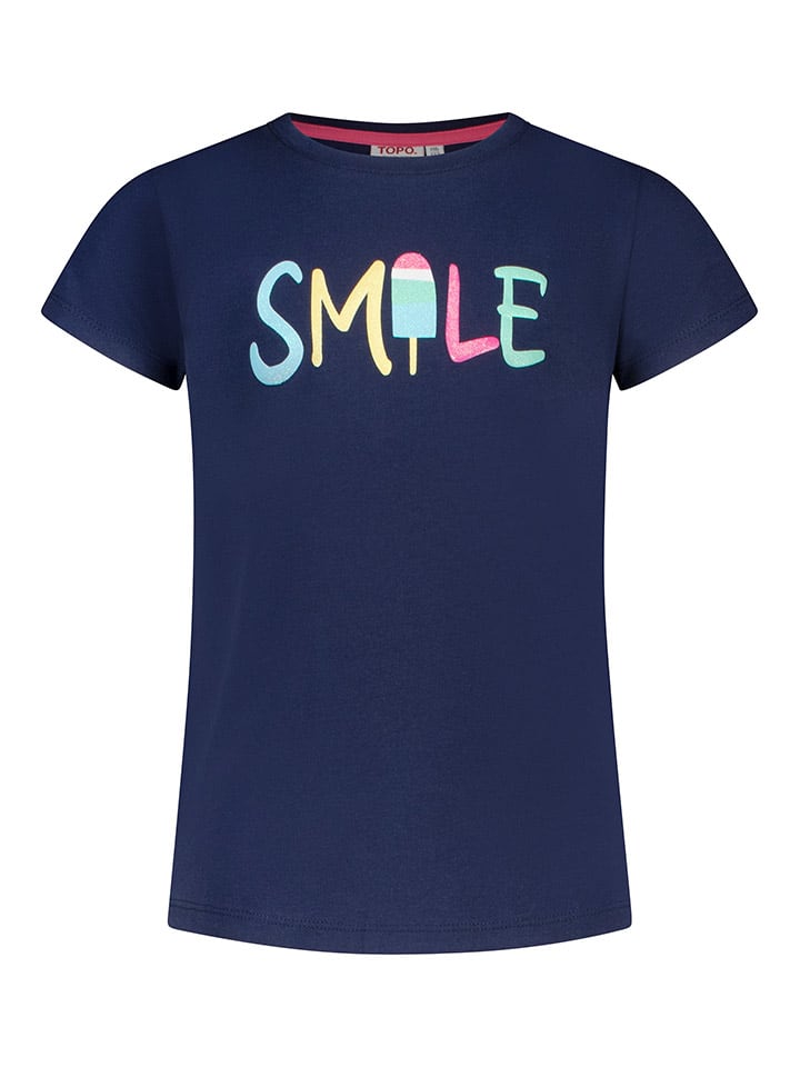 

Футболка Smile Topo, темно-синий