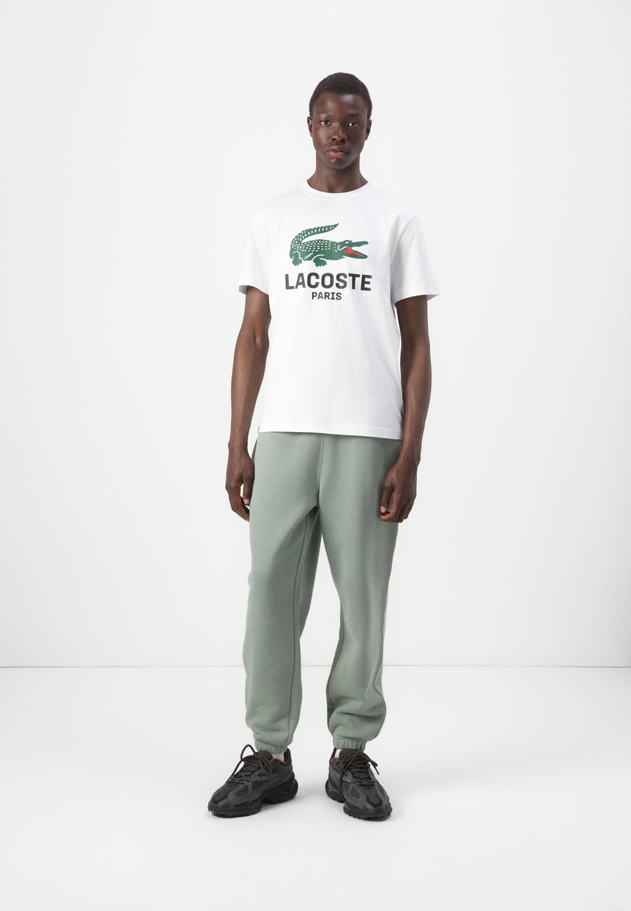 Футболка Lacoste Print T-shirt, White — фото 2