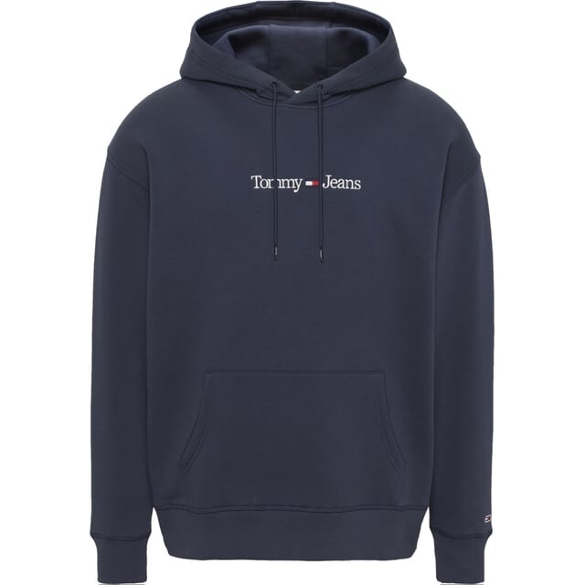

Толстовка с капюшоном reg Linear Tommy Jeans, синий