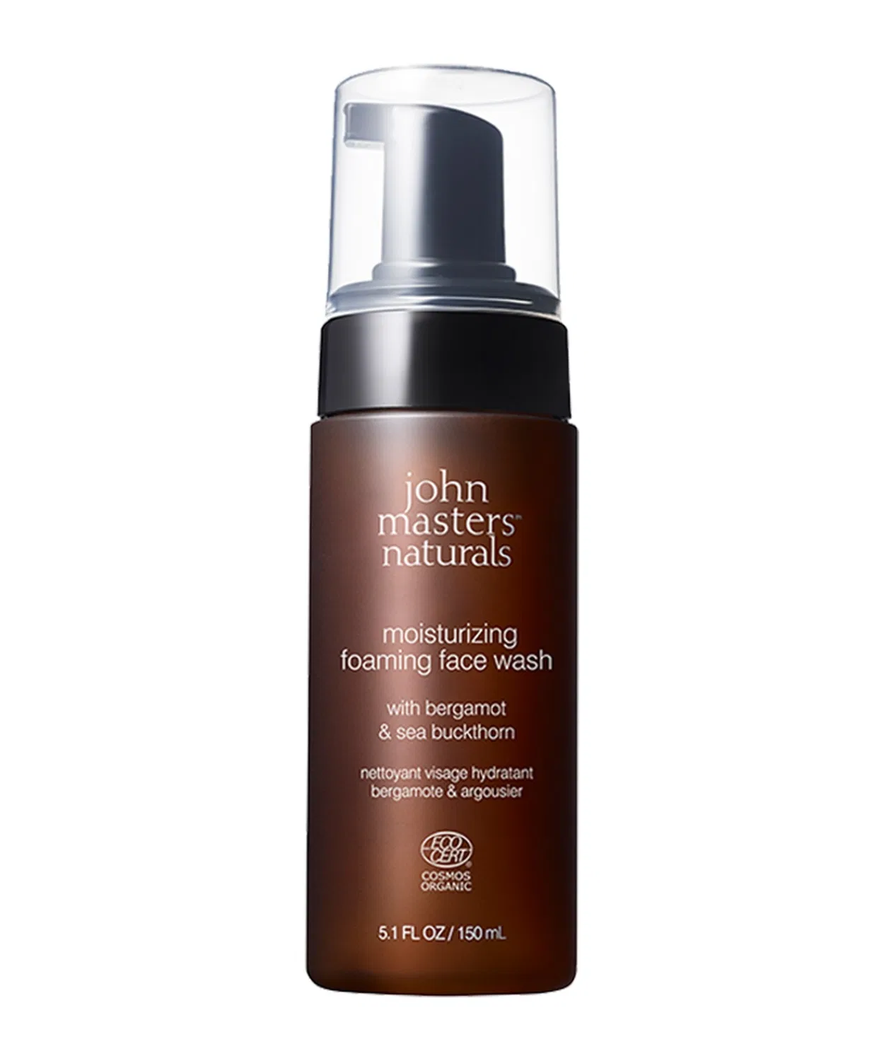 Пенка для умывания John Masters Organics — B&S с экстрактом бергамота и облепихи, , коричневый, 150 мл — фото 3