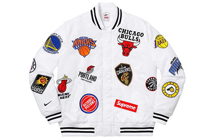 

Куртка унисекс Nba X Supreme, белый