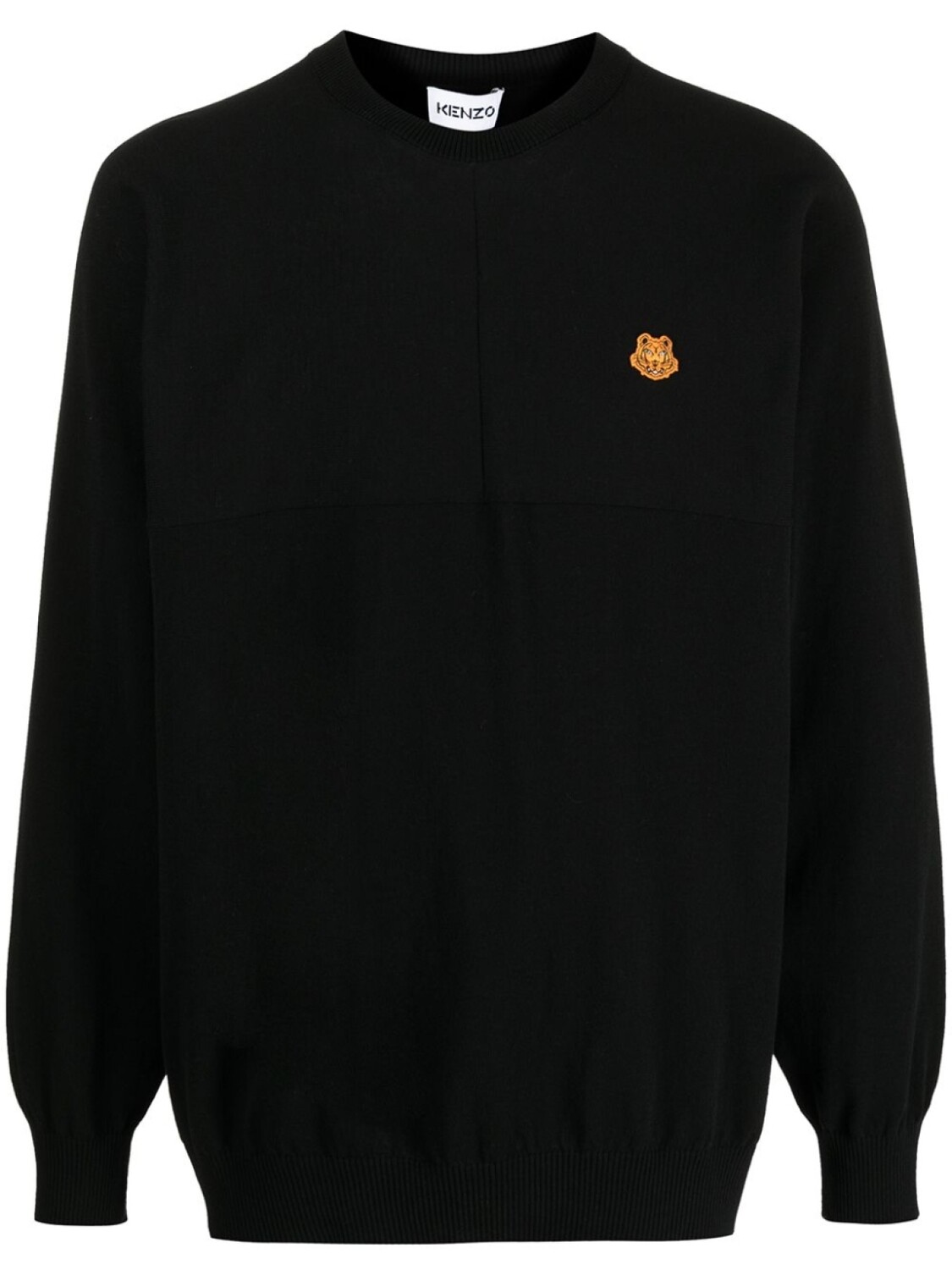 

Джемпер с нашивкой Tiger Kenzo, черный