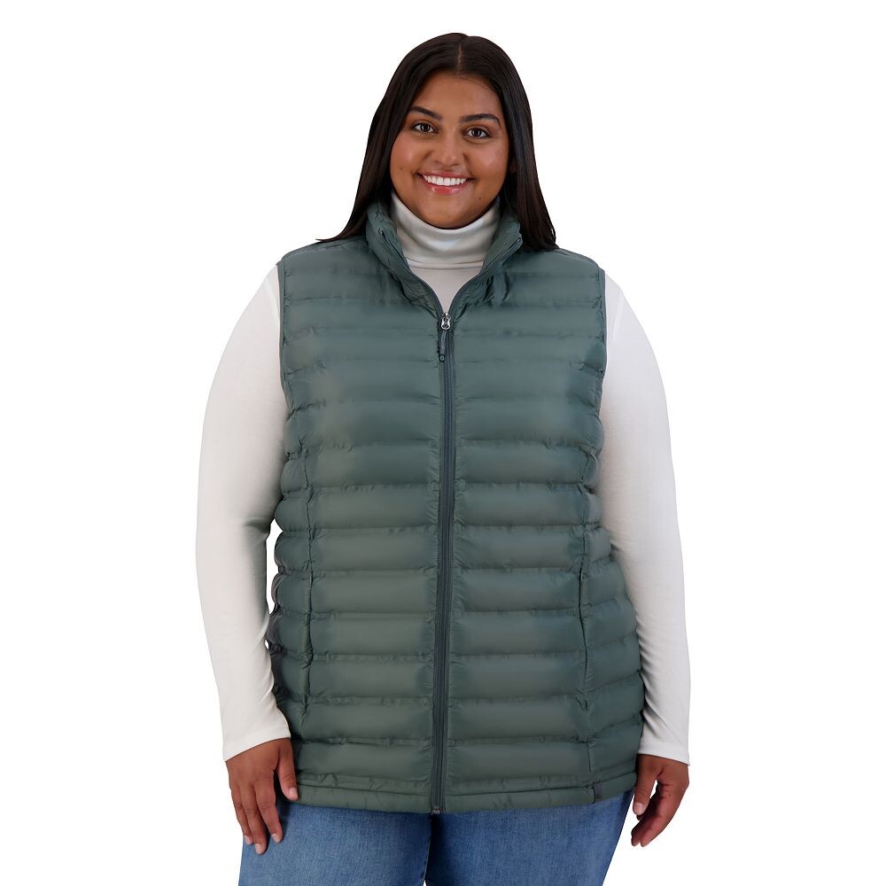 

Складной жилет Plus Size ZeroXposur Jordan, цвет Greenstone