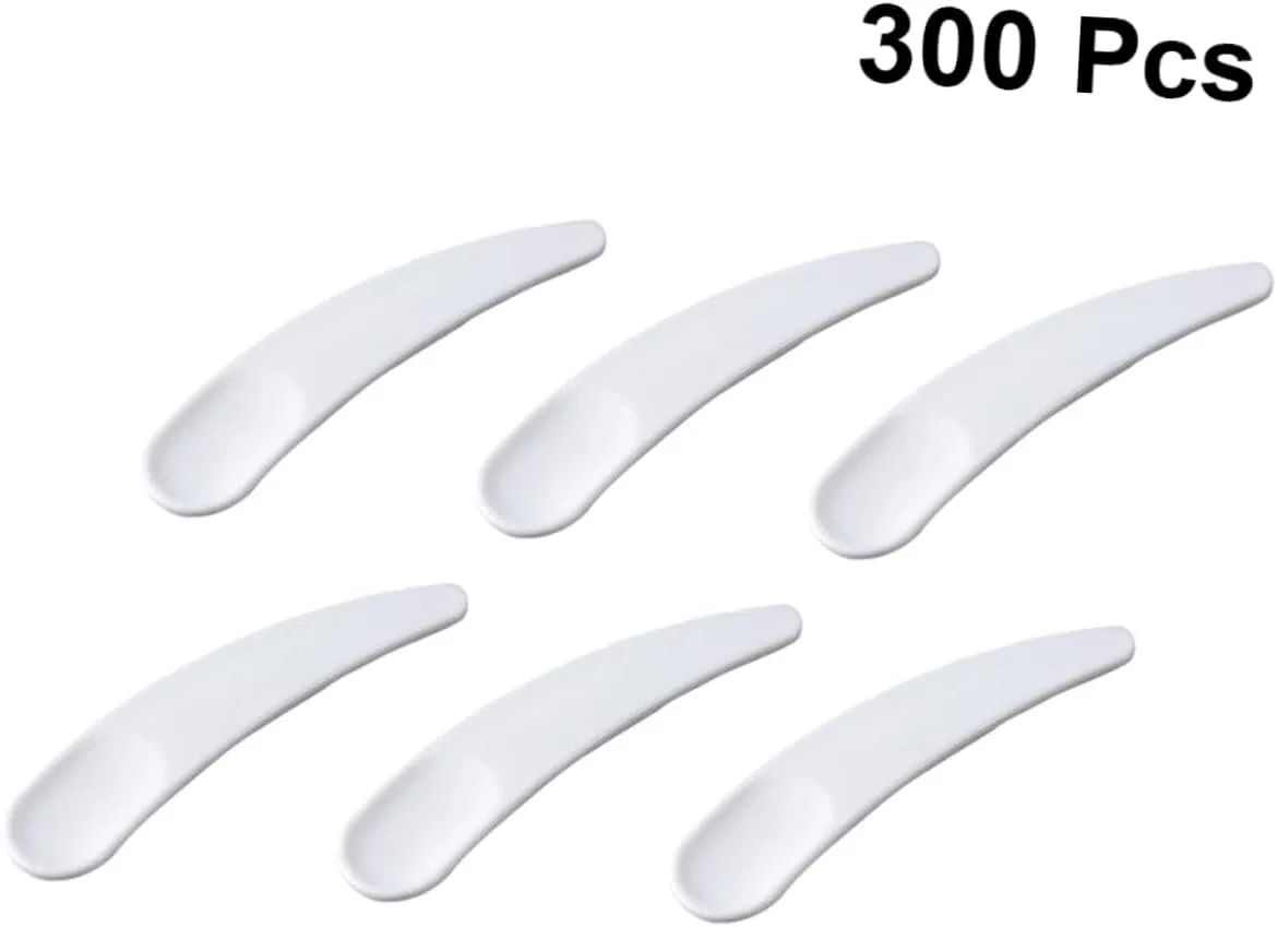 Лопатка для маски для лица 300 штук белый Beatifufu — фото 3