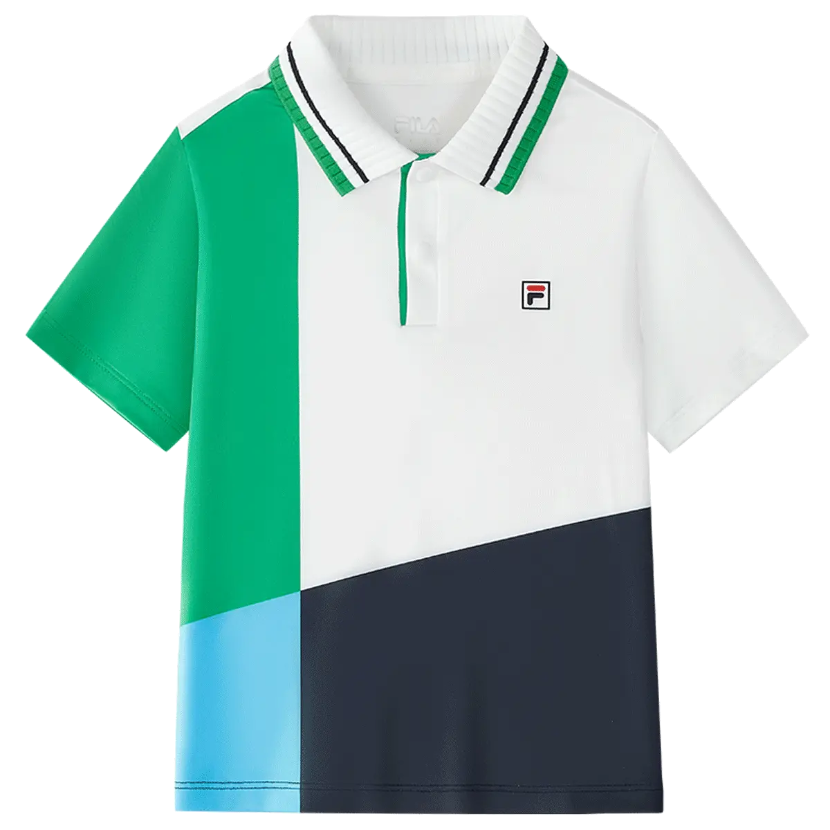 FILA KIDS Поло Jade White для детей 3-7 лет