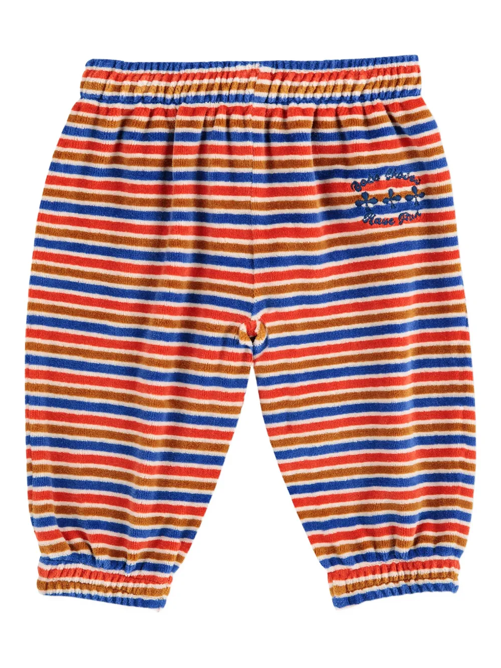 

Брюки из велюра в полоску BOBO CHOSES, красный