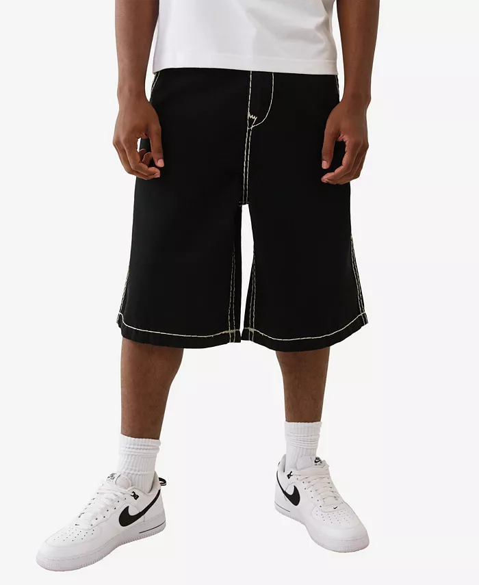 

Мужские шорты Mikey Baggy Fit Super T True Religion, черный