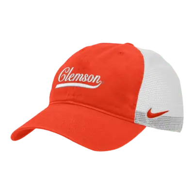 

Бейсболка Nike Clemson Heritage86 College Trucker Hat, цвет Team Orange