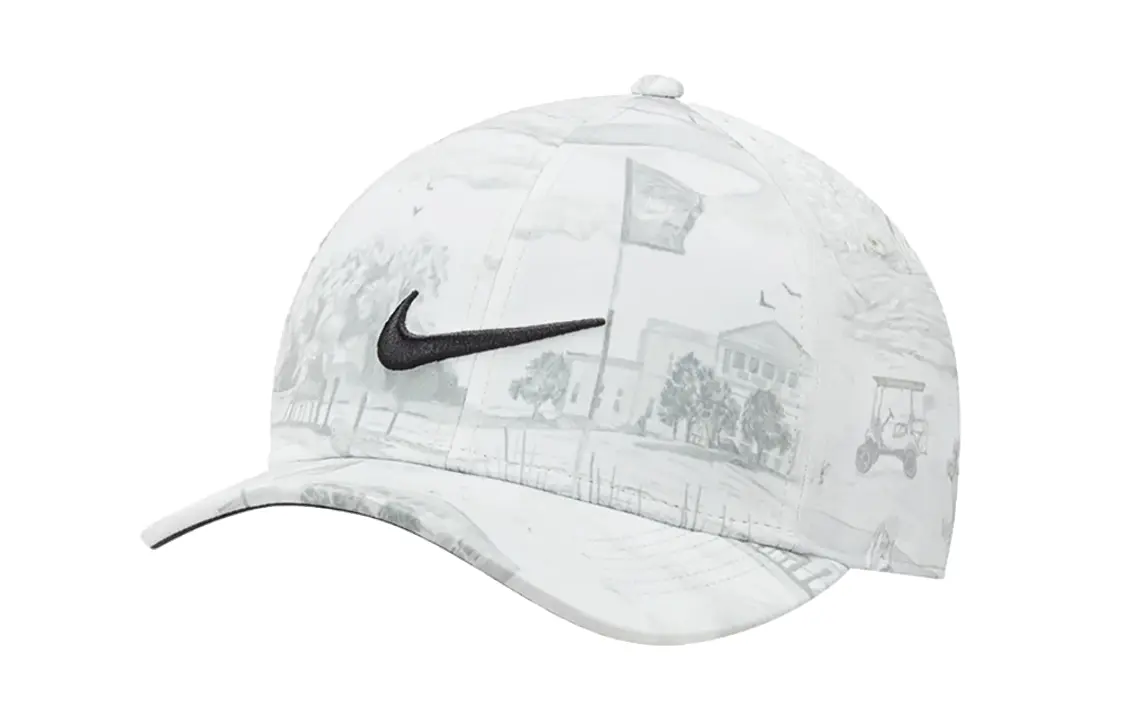 

Nike Синтетическая бейсболка унисекс белая, White