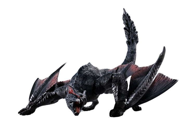 

BANDAI S.H.MonsterArts Monster Hunter Nargacuga фигурка для игры Black