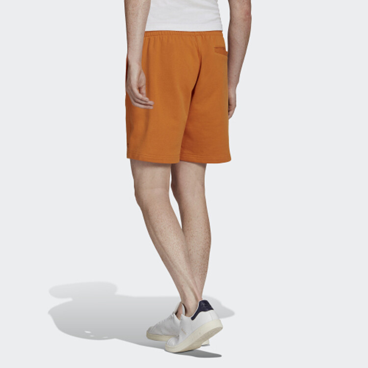 Официальные мужские повседневные шорты Clover темно-оранжевого цвета Adidas Originals, оранжевый — фото 3