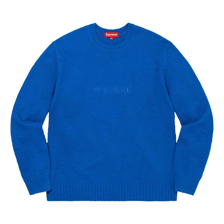 

Свитер Supreme Pilled Sweater Royal, синий