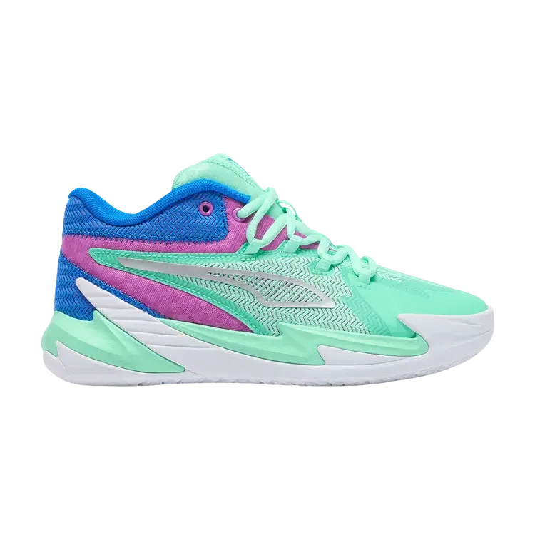 Кроссовки баскетбольные Puma Dagger JR, зеленый