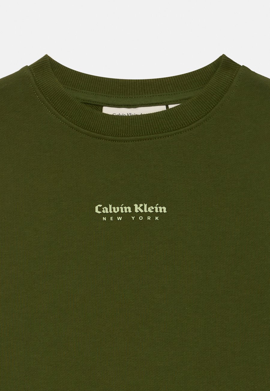 Толстовка Calvin Klein Jeans MINIMAL LOGO UNISEX, Rich Cypress/Dark Green — фото 3