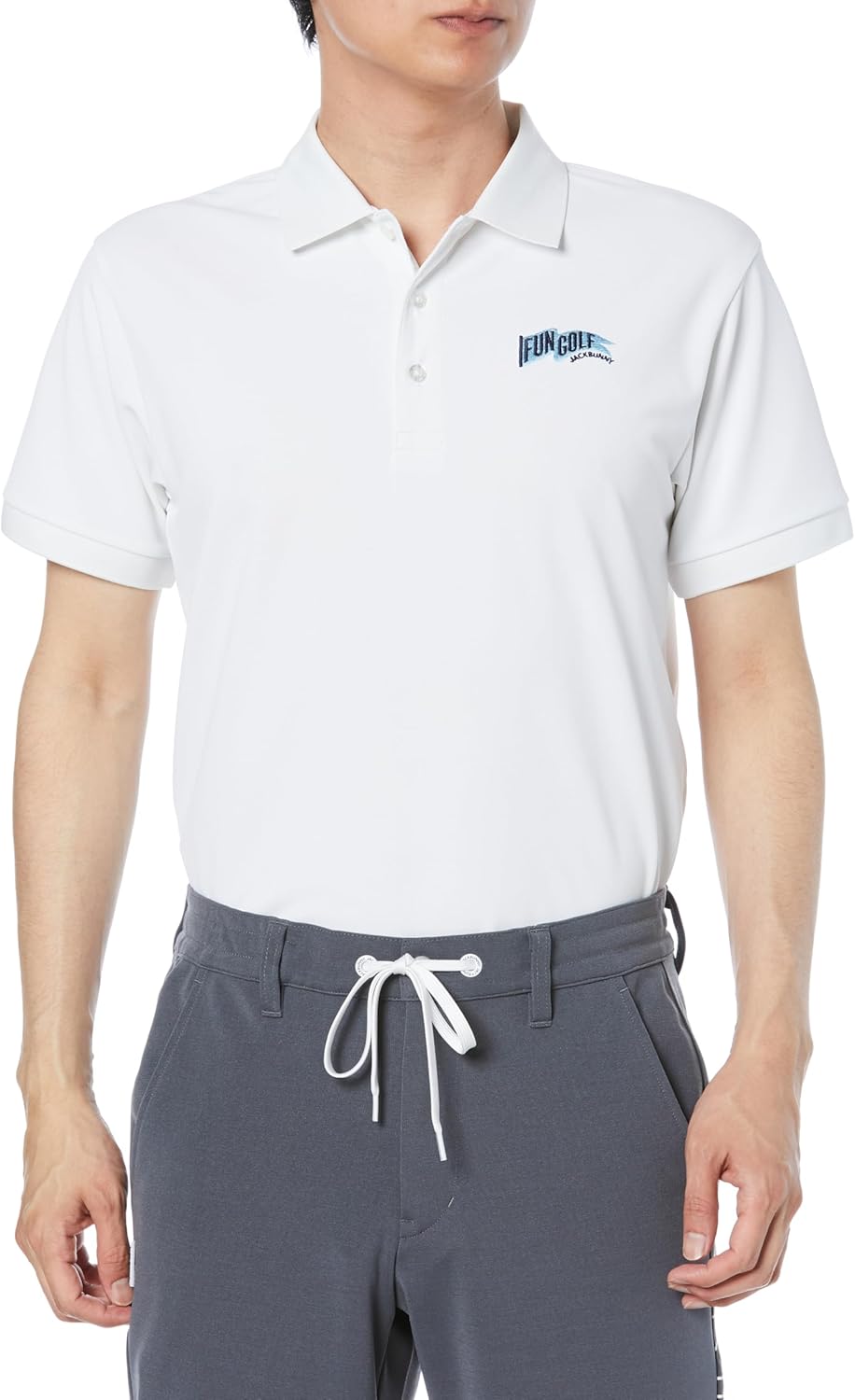 

Мужская поло-рубашка Jack Bunny с коротким рукавом (вышивка логотипа ZERO AQUA) / Экологичность для гольфа / 262-4160413, белый
