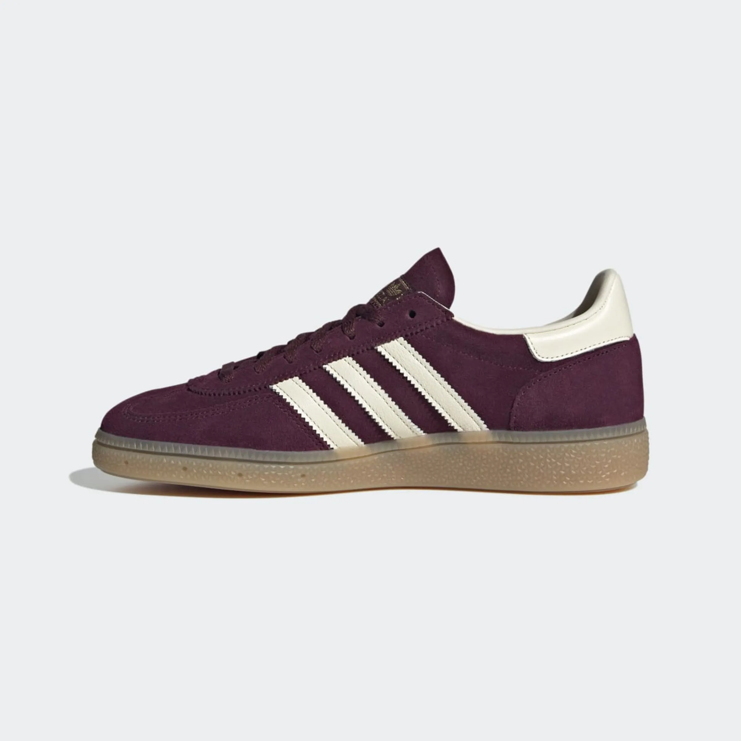 Женские повседневные кроссовки Handball Spezial Adidas, бордовый — фото 4